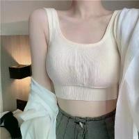 ราคา เสื้อชั้นใน ชุดชั้นในสตรี เสื้อท่อนบน บุนวม ไร้สาย ดันทรง เสื้อกีฬา สามารถสวมใส่ได้นอกชุดชั้นใน sports bra gymshark onyx v5 สปอร์ต บา นัก มวย sabina sport bra (1731423171678274820)