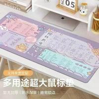 ราคา แผ่นรองเมาส์ยางล็อคขนาดใหญ่พิเศษ หนา พร้อมปุ่มลัด เหมาะสำหรับใช้ในสำนักงาน ซอฟต์แวร์ Excel และคอมพิวเตอร์ แผ่นรองโต๊ะ (1730211293050603541)