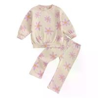 ราคา ชุดกางเกงเด็กผู้หญิง, เสื้อสเวตเตอร์แขนยาวพิมพ์ลายดอกไม้พร้อมชุดเสื้อผ้ากางเกงเอวยางยืด babababy บาบา ถุงมือ ถุงเท้า เด็กผู้ชาย (1731410358034270287)