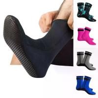 ราคา ถุงเท้าดำน้ำ 3 มม. อบอุ่นและกันน้ำ กันลื่น เหมาะสำหรับโต้คลื่นและว่ายน้ำ กีฬาทางน้ำ รองเท้าบูทดำน้ำตื้น ถุงเท้ากันลื่นชายหาด ถุงเท้าปลากันน้ำ แฟชั่นใหม่ (1731248023654598467)