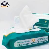 ราคา ทิชชู่เปียกผสม​แอลกอฮอล์ ยกลังทิชชู่เปียกแอลกอฮอร์ ทิชชู่​เปียก ทิชชู่​แอลกอฮอล์ 70แพ็ค 1แพ็คมี60แผ่น เช็ดมือ (1731198488579179899)