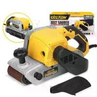 ราคา DELTON เครื่องขัดกระดาษทราย เครื่องขัดไม้ รุ่น DT-941 รถถัง ระบบสายพาน 4 นิ้ว 1,400W รุ่นใหม่!! มอเตอร์ทรงพลัง Belt Sander แถมฟรี! แท่นยึดเครื่องขัดกระดาษทราย + กระดาษทราย 1 แผ่น (1729445976880024012)