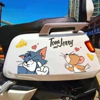 ราคา Tom และ Jerry สติ๊กเกอร์สกู๊ตเตอร์ไฟฟ้า ลายการ์ตูนน่ารัก สำหรับสกู๊ตเตอร์แบตเตอรี่ ราชเต่าน้อย รถจักรยานยนต์ Yadea Ninebot สกู๊ตเตอร์ไฟฟ้า Aima มีลูกค้ากว่า 2,000 รายที่ทำซ้ำ (1732339120948939619)