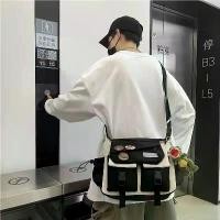 ราคา กระเป๋าสะพายข้าง, แบรนด์แฟชั่นผู้ชาย, ความจุมาก, สไตล์ญี่ปุ่น, กระเป๋า Messenger สันทนาการ, กระเป๋าสะพายข้างกระเป๋าสะพายข้างไปวิลัย กระเป๋าผ้าผู้หญิง กระเป๋าผ้า กระเป๋าทรงขนมจีบโ (1731424643406202501)