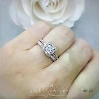 ราคา แหวนเพชร RI017 แหวนซ้อน 2 วง ประดับเพชรทรงสี่เหลี่ยม ฝังคริสตัลแน่น แหวนผู้หญิง แหวน เครื่องประดับแฟชั่น ValueJewelry sanrio top toy กำไลเชือกเทียน ทอง เหมือน แท้ ที่ สุด กิ๊บ ล็อค สร้อยทอง (173114997