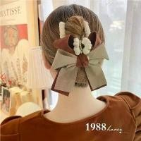 ราคา กิ๊บติดผม ขนาดใหญ่ สไตล์เกาหลี ดีไซน์กุทัณฑ์ สไตล์ชาแนล ทำจากผ้าสุดหรู ซาลาเปาผม กิ๊บติดผม กิ๊บติดผม กิ๊บติดผม ขายดีในร้าน กิ๊ฟช็อป กิ๊บ หนีบ ผม อลังการ (1731372156907456442)