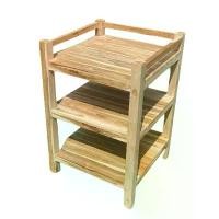 ราคา Sukthongแพร่ ชั้นวางของไม้สัก 60x60สูง90ซม. ชั้นวางตู้เย็นเล็ก ชั้นวางหนังสือ ชั้นวางเอนกประสงค์ ชั้นวางไม้สัก3ชั้น งานไม้ดิบ SUKP-518 (1729991900681505700)