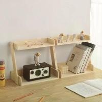 ราคา ชั้นวางหนังสือ ดีไซน์เรียบง่าย ไม้ ชั้นวางจอแสดงผลโรงรถของเล่นตั้งโต๊ะ สองชั้น ของกระจุกกระจิก เหมาะสำหรับองค์กรในสำนักงาน ที่เก็บหนังสือบัญชีมือ (1731734200723344168)