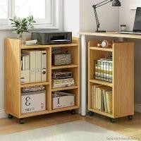 ราคา GourmetsGardenshop ปัจจุบัน ชั้นวางของ ชั้นวางหนังสือ ชั้นวางของอเนกประสงค์ พร้อมล้อเลื่อนเคลื่อนย้ายได้สะดวก มี4แบบ รุ่น B-2291 (1731086089923037908)