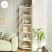 ราคา ชั้นวางเข้ามุม ชั้นวางหนังสือ ตู้โชว์เข้ามุม สวยมินิมอล ประหยัดพื้นที่ ไม้คุณภาพแข็งแรง (1731447609016551518)