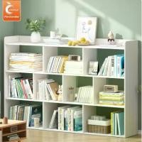 ราคา ORANGEชั้นวางหนังสือ ชั้นวางหนังสือแบบเรียบง่าย ตู้เก็บของอเนกประสงค์ ชั้นวางหนังสือไม้ ชั้นวางหนังสือแบบเรียบง่าย ตู้แถว (1731603774752392659)