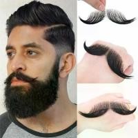 ราคา เคราซานต้า แฮนด์เมด ผมมนุษย์ หนาและเป็นธรรมชาติ ผมจริง แต่งหน้าและเคราห์ปลอม สีดำ มองไม่เห็นและสมจริง มีหนวดปลอม เหมาะสำหรับการผลิตวิดีโอ ภาพยนตร์ และโทรทัศน์ (1731696316113323140)