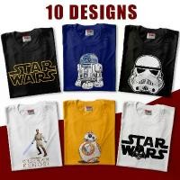ราคา เสื้อยืดกราฟิก ดีไซน์ Star Wars ภาพยนตร์ คอลเลคชั่น Unisex สำหรับผู้ชายและผู้หญิง (1731780825068635861)