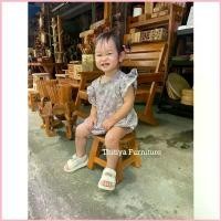 ราคา เก้าอี้เด็ก ไม้สักแท้ พร้อมส่ง!!! รับน้ำหนักผู้ใหญ่ได้ แข็งแรง เด็กหญิง เด็กผู้ชาย ประกอบครบแล้ว เก้าอี้พลาสติกสีกากี อวกาศ สวนสนุก หวาย แท้ musical chairs โยก ให้ นมบุตร (1730334933198342356)