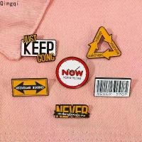 ราคา คำพูดตลก ๆ ข้อความเพียงแค่ไปต่อ เข็มกลัดเคลือบ ชีวิตสร้างสรรค์ แบนเนอร์ เข็มกลัด ป้าย หมุดปก อุปกรณ์เครื่องประดับ ของขวัญ (1729774188933319384)