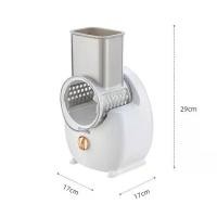 ราคา เครื่องตัดผักไฟฟ้า 3-in-1 เครื่องตัดผักอัตโนมัติ ตะแกรงมันฝรั่ง เครื่องขูดหั่นฝอย แครอท ชีส ผลไม้ อุปกรณ์ครัว (1729907069103999260)