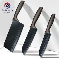 ราคา COD⭐️มีดทำครัวสีดำสไตล์ยุโรป ชุดมีดทำครัว 3 ชิ้น มีดหั่นเนื้อ ผัก ผลไม้ ชุดมีดอเนกประสงค์ มีดทำครัวTikTok (1732316403917818759)