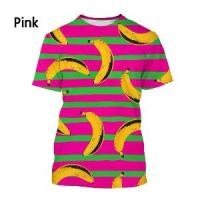 ราคา เสื้อยืดพิมพ์ลายกล้วย ผลไม้ แฟชั่นใหม่ สำหรับผู้ชายและผู้หญิง 3D พิมพ์ ลำลอง แขนสั้น เสื้อยืดสุดสนุก ทันสมัย (1731229118782867567)
