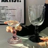 ราคา ถ้วยแก้วไวน์ ดีไซน์ย้อนยุคฝรั่งเศส ลูกปัด เหมาะสำหรับไวน์แดง ผลไม้ และค็อกเทล แก้วแชมเปญ ทำจากแก้ว (1732169296353594199)