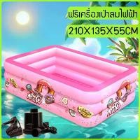 ราคา สระน้ำเป่าลม สระว่ายน้ำ3เมตร สระว่ายน้ำเด็ก เป่าลมผู้ใหญ่ สระน้ำ อ่างเป่าลม สระเป่าลมใหญ่ swimming pool 130/150/180/210/300cm อ่างอาบน้ำเด็ก สระหน้าร้อน (1729955270604983244)