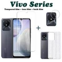 ราคา ฟิล์มกันรอย 3in1 สำหรับกระจกนิรภัย Vivo Y02, Vivo Y16, Vivo Y02S, Vivo Y22S, Vivo Y15A, Y15S, ไม่คลุมเต็ม, รวมฟิล์มกระจกนิรภัย, ฟิล์มกล้อง, ฟิล์มด้านหลัง, ตัวป้องกันเลนส์กล้อง, เ (1731994768335014673)