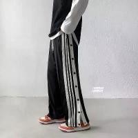 ราคา กางเกงขากว้าง ทรงตรง ทรงหลวม สำหรับผู้ชาย มีกระเป๋าข้าง กางเกงวอร์ม บาสเก็ตบอล และ สไตล์เกาหลี เหมาะสำหรับฤดูร้อน นักเรียน กางเกงวอร์มทรงหลวม (1732000968675527224)