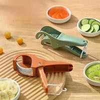 ราคา เครื่องตัดกล้วย สำหรับหั่นฮัมสร้างสรรค์ เครื่องมือแบ่งผลไม้ เหมาะสำหรับตัดกล้วย สลัด ผัก และแครอท เครื่องมือถาดผลไม้ (1731321336132634023)
