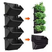 ราคา กระถางตกแต่งผนังสวน, RV-สมุนไพร, ชาวไร่แนวตั้งสำหรับผนัง, ชาวไร่สวนแนวตั้งแบบน้ำเอง, เหมาะสำหรับสมุนไพรและดอกไม้, กระถางดอกไม้แบบวางติดผนัง, วางซ้อนกันได้, ความจุ 350ml (1731760448818938887)