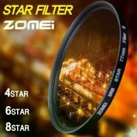 ราคา [COD] 【STAR FILTER】ZOMEI series lens Star Line Star Filter lens 4/6/8 สำหรับกล้อง DSLR หลายเคลือบ ฟิลเตอร์ sony nikon canon camera filters accessories cpl lens filter nd filter u (1731656660080821566)