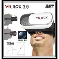 ราคา BBT VR Box 2.0 VR Glasses Headsetแว่น3Dสำหรับสมาร์ทโฟนทุกรุ่น เหมาะสำหรับสมาร์ทโฟนขนาด 4.7-6 นิ้ว (Black/White) VR-BOX (1729645383516719134)