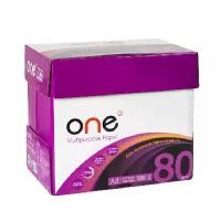 ราคา ONE กระดาษถ่ายเอกสาร A4 80 แกรม 5 รีม/แพ็ค 【โปรโมชั่น】 (1731449055204836409)