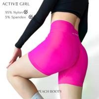 ราคา Activegirl - กางเกงออกกำลังกายขาสั้น รุ่นพีชบูดี้(Peach Booty) สายฝอขาสั้น กางเกงโยคะขาสั้น กางเกงเลกกิ้ง โปรโมชั่น (1731577024313984273)
