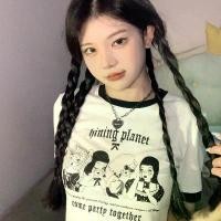 ราคา เสื้อยืดแขนสั้น มาใหม่ สำหรับฤดูร้อนของผู้หญิง เสื้อครอป ทรงสลิมฟิต เหมาะสำหรับนักเรียน ออกกำลังกาย 2565 เสื้อ ใส่ สบายๆ เสื้อ นักเรียน มต้น มปลาย เสื้อ โปโล แขนสั้น เอ็บ (1731713114519864646)