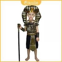 ราคา [ชุดเด็กผู้ชาย] ชุดเด็กอายุ 3-12 ปี ⚡เด็ก ชุดฮาโลวีนฟาโรห์อียิปต์ เสื้อผ้าปาร์ตี้อียิปต์ ชุดเวที ชุดการแสดง เสื้อผ้าเด็ก⚡ Kaile (1729760613138663852)