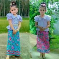 ราคา [พร้อมส่ง] ชุดไทยเด็ก​ ชุดไทยกระโปรง​ เสื้อผ้าเด็ก​ เสื้อผ้าเด็กผู้หญิง ชุดไทยประยุกต์เด็กผู้หญิง ชุดไทยเด็กผู้หญิง (1731808736146588995)