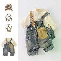 ราคา เสื้อผ้าเด็ก ชุดเอี๊ยมยีนส์ สำหรับเด็กผู้ชาย ฤดูใบไม้ผลิ สไตล์เกาหลี ชุดจั๊มสูทกลางแจ้งแฟชั่น เสื้อผ้าจุดเริ่มต้นใหม่ (1731700746251240586)