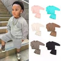 ราคา ชุดกีฬาสำหรับเด็ก เสื้อฮู้ด เสื้อผ้าเด็ก ชุด 2 ชิ้น เสื้อและกางเกงขาสั้นผ้าฝ้ายแท้ ชุดวอร์ม เสื้อยืดแขนสั้นผ้าฝ้ายขนาดใหญ่ + กางเกงขาสั้น (1729944545239075839)