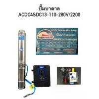 ราคา [ผ่อน0%] SUPERMAX ปั๊มบาดาล ACDC รุ่น ACDC4SDC13-110-280V/2200 2200W 2 ระบบ บ่อ4 บาดาล ปั๊มน้ำ ปั๊ม โซล่าเซลล์ แผง บาดาล ซูปเปอร์แม็กซ์ (1729998623270144810)