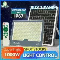 ราคา จัดส่งที่รวดเร็ว EEKOO โซล่าเซลล์ 1 แถม 1 3000w 2000w 1000w 500w โคมไฟโซล่าเซลล์ solar light ไฟ led ไฟโซล่าเซล1000wแท้ แผงโซล่าเซลล์ โซล่าเซลไฟบ้าน สปอตไลท IP67 กันน้ำ (1732283831858792522)