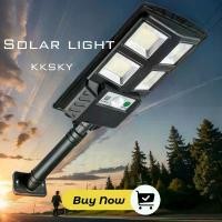 ราคา ส่งฟรี! โซล่าเซลล์ 60W โคมไฟถนนโซล่าเซลล์ IP67 สว่างค้าง ไฟโซล่าเซล ไฟถนนรีโมทคอนโทรล solar light ไฟเซนเซอร์อัตโนมัติ ไฟโซล่าเซล (1730962706620844378)