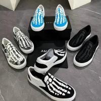 ราคา รองเท้า AMIRI ทำจากหนังแท้ ฝีมือคุณภาพ มาพร้อมกล่องและถุงผ้า (1731587077608277634)