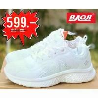 ราคา SALE รองเท้า BAOJI ลิขสิทธิ์แท้ บาโอจิสีขาว เบาจิ รุ่นผู้หญิง ใส่ออกกำลังกาย ลำลอง พื้นนุ่ม เบา ใส่สบาย หนังล้วน ขาว ซีโอดี (1731781989668979957)