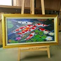 ราคา กรอบรูปมงคล ม้า เรือ เสือ ปลาคราฟ องุ่น น้ำตก ภาพ มงคล (1730383742996548120)