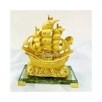 ราคา เรือ ทอง หยก เรือสำเภา สำเภาขนทรัพย์ เรือขนสมบัติ เรือสำเภาจีน เรือทอง เรือหยก ฐานแก้ว ขนาด7นิ้ว (1729647771484850351)