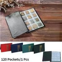 ราคา อัลบั้มรูป 120 กระเป๋า 1 ชิ้น สำหรับเหรียญ สมุดสะสม ของตกแต่งบ้าน ที่ใส่อัลบั้มเหรียญ สมุดสะสม สมุดภาพ ของขวัญ (1729596355829074515)