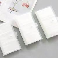 ราคา อัลบั้มรูป, กระเป๋าจัดระเบียบซองใส่การ์ดสมุดบัตรเครดิตไอดีใส, สไตล์มินิมอล, สำหรับการ์ด Scrapbook และการ์ด Bts (1730769489172728139)