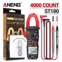 ราคา เครื่องวัดแคลมป์มิเตอร์แบบดิจิตอล, ANENG ST180, มัลติมิเตอร์, 4000 นับ, วัดกระแสไฟ AC, แรงดันไฟฟ้าแอมมิเตอร์, แอมป์รถยนต์, ความจุ Hz, NCV, โอห์ม, รวมเครื่องมือ อุปกรณ์ (1731818752796952186)