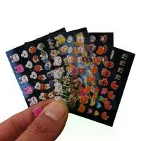 ราคา สติ๊กเกอร์ติดเล็บเรืองแสงในที่มืด ขายดี 3D สติ๊กเกอร์ติดเล็บเรืองแสงสำหรับเด็ก กันน้ำ สติ๊กเกอร์ติดเล็บ ลายดอกไม้และผีเสื้อ น่ารัก เม็ด บีทรีดร้อน ทํา พวงกุญแจ พลาสติก ชุด โฟม บา (1731527004489090132)