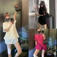 ราคา ชุดสูทผู้หญิง เซ็ต 2 ชิ้น เสื้อยืดแขนสั้น กางเกงขาสั้น แฟชั่น ราคาดี ราคาถูก ผ้าดี ️️ Lady Clothing Women ชุด แอนการิน กระโปรง คน อ้วน ไซส์ ใหญ่ ระวัง แตก สาวอวบ ชีฟอง (1730954548140345641)