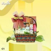 ราคา "ส่งฟรี" 2025 - C1 กระเช้าโครงเหล็ก น้ำเงินแดง 12 นิ้ว กระเช้าปีใหม่ กระเช้าของขวัญ กระเช้าสุขภาพ (1731264208907766565)